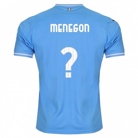 Kandiny Naisten Riccardo Menegon #0 Sininen Kotipaita 2023/24 Lyhythihainen Paita T-Paita
