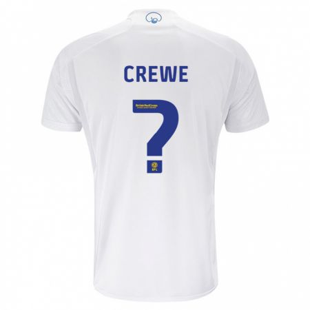 Kandiny Naisten Charlie Crewe #0 Valkoinen Kotipaita 2023/24 Lyhythihainen Paita T-Paita