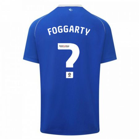 Kandiny Naisten Corey Foggarty #0 Sininen Kotipaita 2023/24 Lyhythihainen Paita T-Paita
