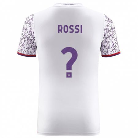 Kandiny Naisten Alessandro Rossi #0 Valkoinen Vieraspaita 2023/24 Lyhythihainen Paita T-Paita