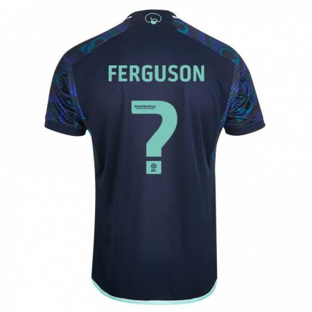 Kandiny Naisten Connor Ferguson #0 Sininen Vieraspaita 2023/24 Lyhythihainen Paita T-Paita