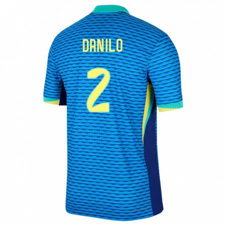 Kandiny Miesten Brasilia Danilo #2 Sininen Vieraspaita 24-26 Lyhythihainen Paita T-Paita