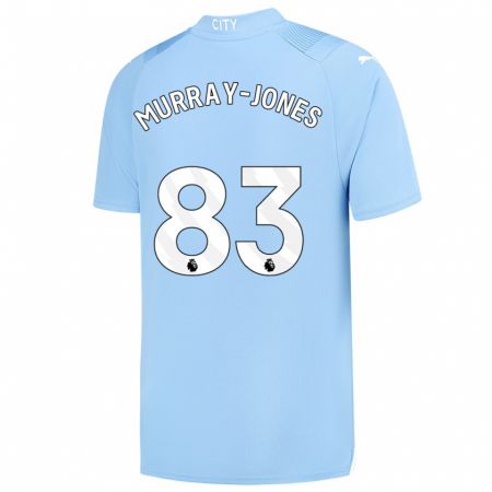 Kandiny Lapset George Murray-Jones #83 Vaaleansininen Kotipaita 2023/24 Lyhythihainen Paita T-Paita