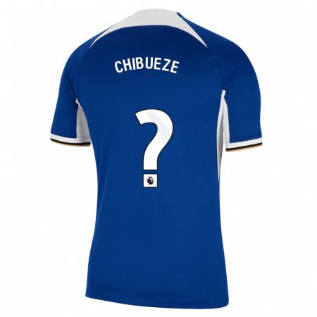 Kandiny Lapset Chinonso Chibueze #0 Sininen Kotipaita 2023/24 Lyhythihainen Paita T-Paita