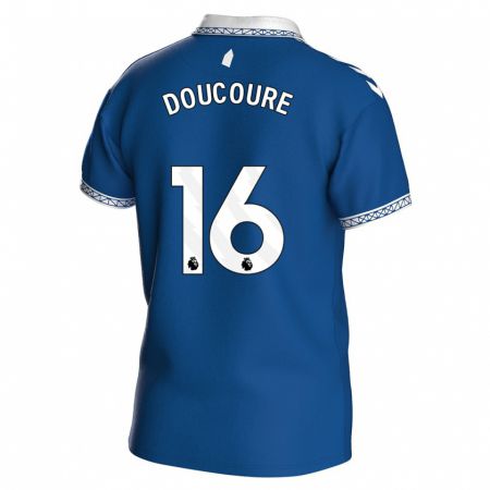 Kandiny Lapset Abdoulaye Doucouré #16 Kuninkaallisen Sininen Kotipaita 2023/24 Lyhythihainen Paita T-Paita