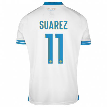 Kandiny Lapset Luis Suarez #11 Valkoinen Kotipaita 2023/24 Lyhythihainen Paita T-Paita