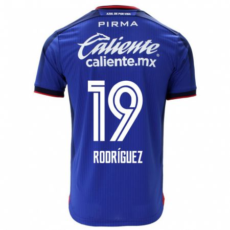 Kandiny Lapset Carlos Rodríguez #19 Sininen Kotipaita 2023/24 Lyhythihainen Paita T-Paita