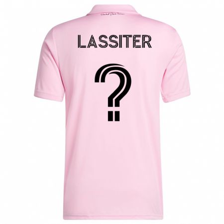 Kandiny Lapset Ariel Lassiter #0 Vaaleanpunainen Kotipaita 2023/24 Lyhythihainen Paita T-Paita