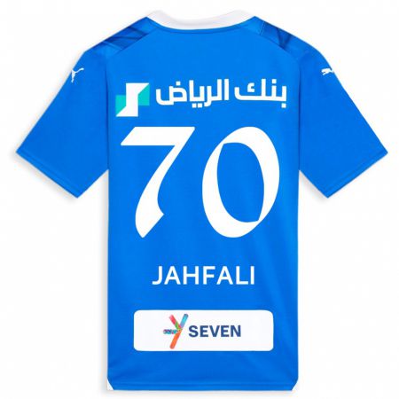 Kandiny Lapset Mohammed Jahfali #70 Sininen Kotipaita 2023/24 Lyhythihainen Paita T-Paita