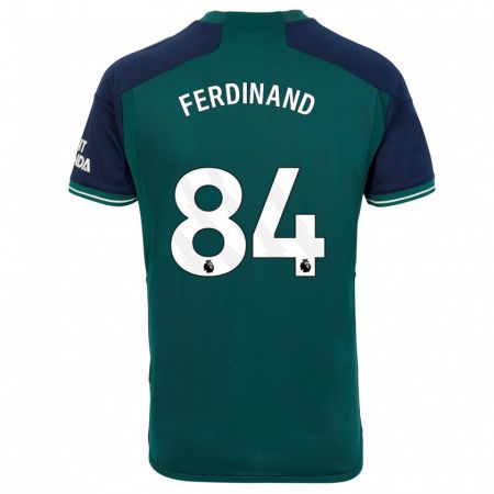 Kandiny Lapset Seb Ferdinand #84 Vihreä Kolmas Sarja 2023/24 Lyhythihainen Paita T-Paita
