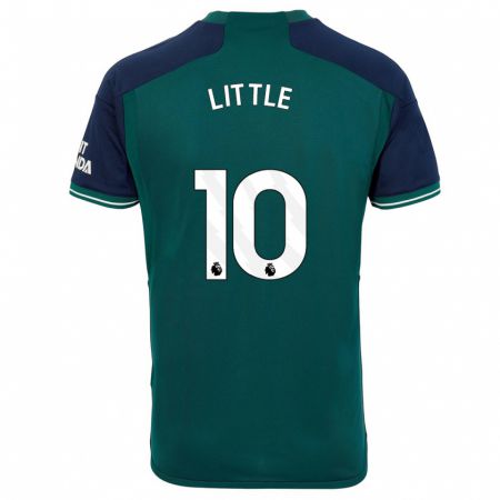 Kandiny Lapset Kim Little #10 Vihreä Kolmas Sarja 2023/24 Lyhythihainen Paita T-Paita