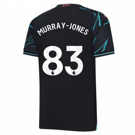 Kandiny Lapset George Murray-Jones #83 Tummansininen Kolmas Sarja 2023/24 Lyhythihainen Paita T-Paita