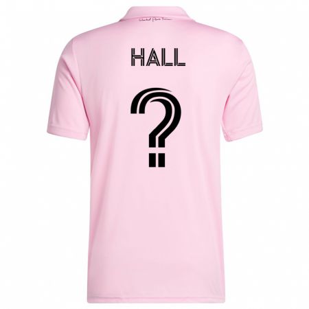 Kandiny Miesten Tyler Hall #0 Vaaleanpunainen Kotipaita 2023/24 Lyhythihainen Paita T-Paita