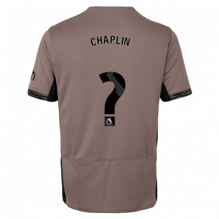 Kandiny Miesten Archie Chaplin #0 Tumma Beige Kolmas Sarja 2023/24 Lyhythihainen Paita T-Paita