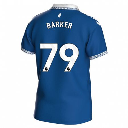 Kandiny Naisten Owen Barker #79 Kuninkaallisen Sininen Kotipaita 2023/24 Lyhythihainen Paita T-Paita