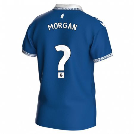 Kandiny Naisten George Morgan #0 Kuninkaallisen Sininen Kotipaita 2023/24 Lyhythihainen Paita T-Paita