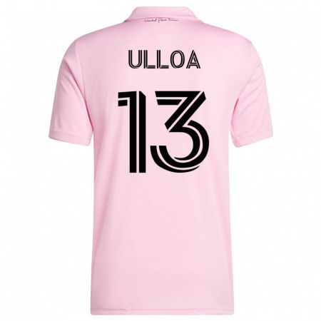 Kandiny Naisten Víctor Ulloa #13 Vaaleanpunainen Kotipaita 2023/24 Lyhythihainen Paita T-Paita