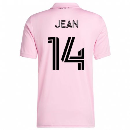 Kandiny Naisten Corentin Jean #14 Vaaleanpunainen Kotipaita 2023/24 Lyhythihainen Paita T-Paita