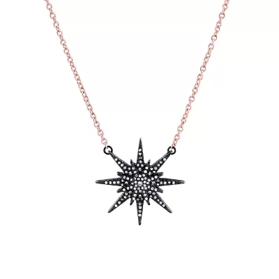 Kandiny - Diamond star pendant alloy clavicle chain