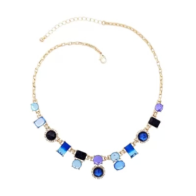 Kandiny - Elegant Sapphire Simple Pendant Women Necklace