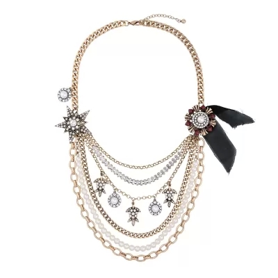 Kandiny - Luxury Drop Oil Pearl Necklace 01432