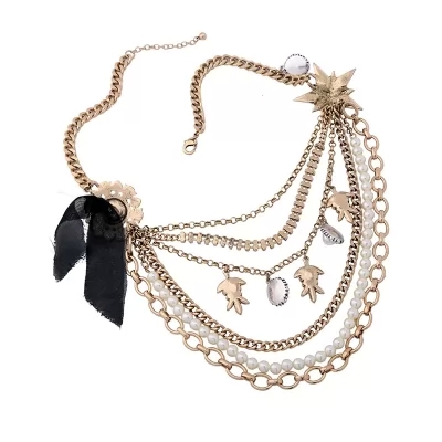 Kandiny - Luxury Drop Oil Pearl Necklace 01432
