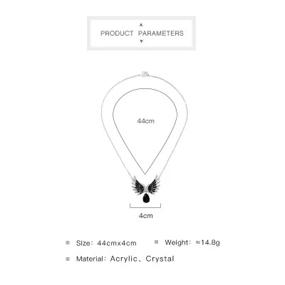 Kandiny - Creative Wings Fashion Necklace 01475