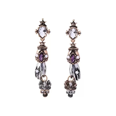 Kandiny - Gothic style crown Earrings 00634