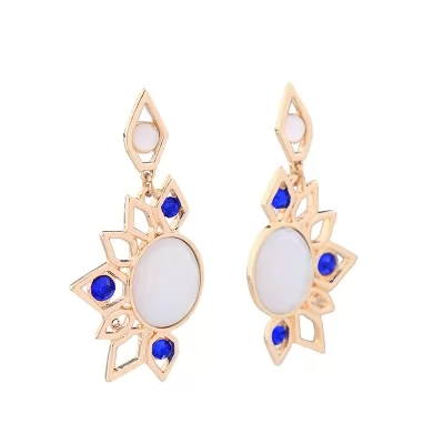 Kandiny - Hollow alloy personality Earrings 00820