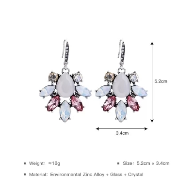 Kandiny - Fresh and personalized diamond stud Earrings 00882