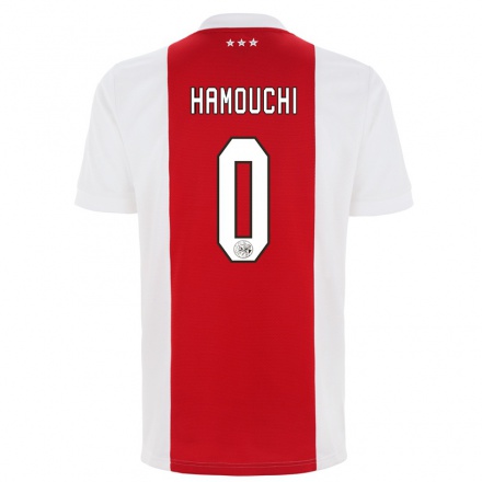 Lapset Jalkapallo Mohamed Hamouchi #0 Punainen Valkoinen Kotipaita 2021/22 Lyhythihainen Paita T-paita