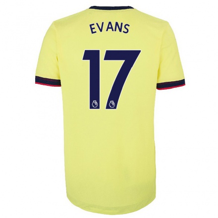 Lapset Jalkapallo Lisa Evans #17 Punainen Valkoinen Kotipaita 2021/22 Lyhythihainen Paita T-paita