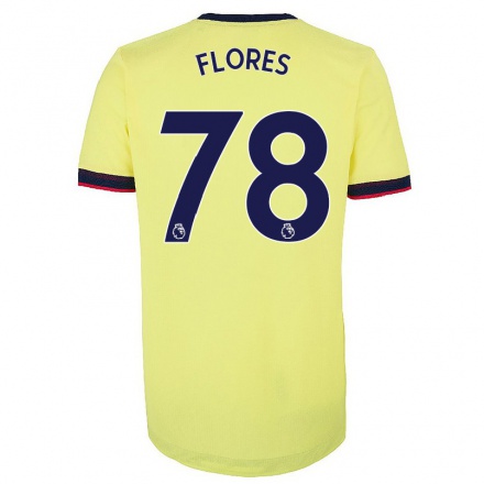 Lapset Jalkapallo Marcelo Flores #78 Punainen Valkoinen Kotipaita 2021/22 Lyhythihainen Paita T-paita