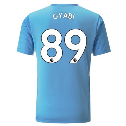 Lapset Jalkapallo Darko Gyabi #89 Sininen Kotipaita 2021/22 Lyhythihainen Paita T-paita