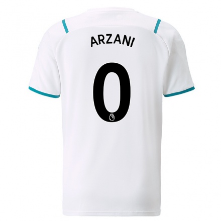 Lapset Jalkapallo Daniel Arzani #0 Valkoinen Vieraspaita 2021/22 Lyhythihainen Paita T-paita