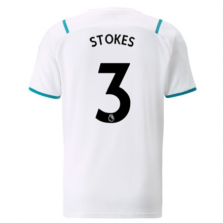 Lapset Jalkapallo Demi Stokes #3 Valkoinen Vieraspaita 2021/22 Lyhythihainen Paita T-paita