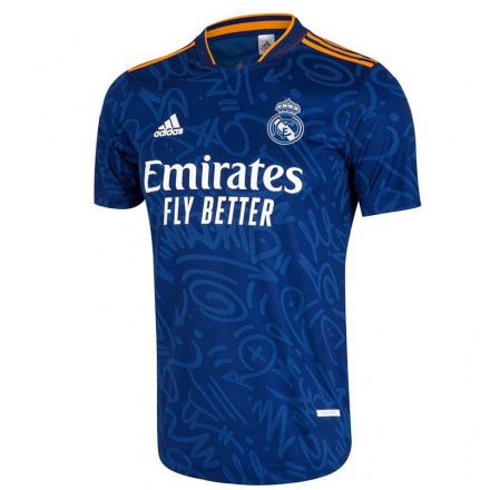 Lapset Jalkapallo Gareth Bale #18 Tummansininen Vieraspaita 2021/22 Lyhythihainen Paita T-paita