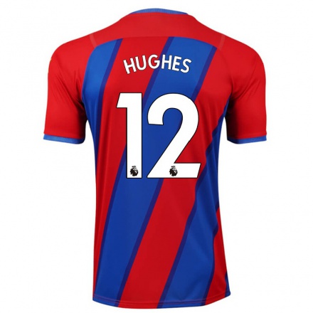 Lapset Jalkapallo Will Hughes #12 Kuninkaallisen Sininen Kotipaita 2021/22 Lyhythihainen Paita T-paita