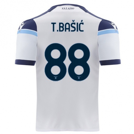 Lapset Jalkapallo Toma Basic #88 Valkoinen Vieraspaita 2021/22 Lyhythihainen Paita T-paita