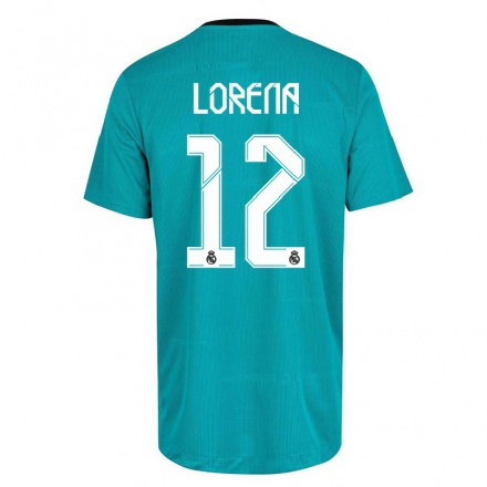 Lapset Jalkapallo Lorena Navarro #12 Vaaleanvihreä 3. Paita 2021/22 Lyhythihainen Paita T-paita