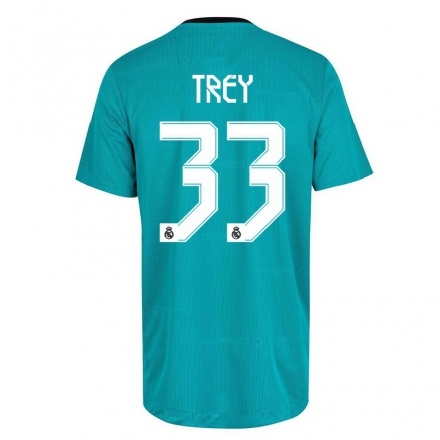 Lapset Jalkapallo Thompkins Trey #33 Vaaleanvihreä 3. Paita 2021/22 Lyhythihainen Paita T-paita