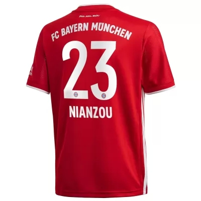 Lapset Jalkapallo Tanguy Nianzou #23 Kotipaita Punainen Pelipaita 2020/21 Lyhythihainen Paita