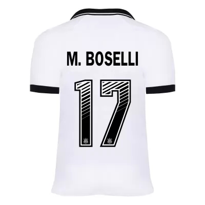 Lapset Jalkapallo Mauro Boselli #17 Kotipaita Valkoinen Pelipaita 2020/21 Lyhythihainen Paita