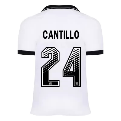 Lapset Jalkapallo Victor Cantillo #24 Kotipaita Valkoinen Pelipaita 2020/21 Lyhythihainen Paita