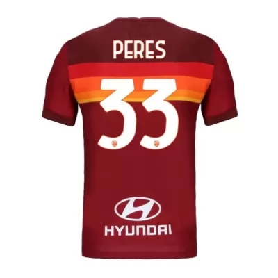 Lapset Jalkapallo Bruno Peres #33 Kotipaita Punainen Pelipaita 2020/21 Lyhythihainen Paita