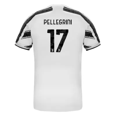 Lapset Jalkapallo Luca Pellegrini #17 Kotipaita Valkoinen Pelipaita 2020/21 Lyhythihainen Paita