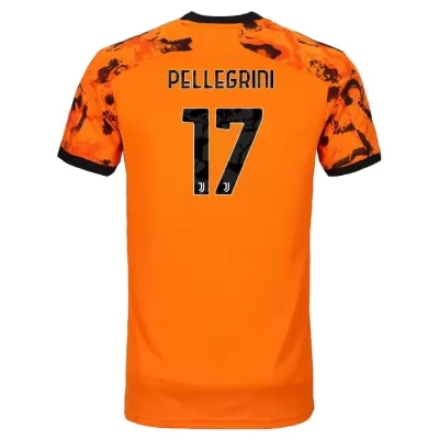 Lapset Jalkapallo Luca Pellegrini #17 3. Paita Oranssi Pelipaita 2020/21 Lyhythihainen Paita