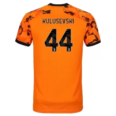 Lapset Jalkapallo Dejan Kulusevski #44 3. Paita Oranssi Pelipaita 2020/21 Lyhythihainen Paita