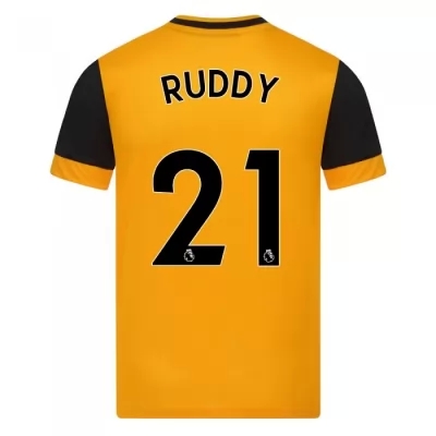 Lapset Jalkapallo John Ruddy #21 Kotipaita Oranssi Pelipaita 2020/21 Lyhythihainen Paita