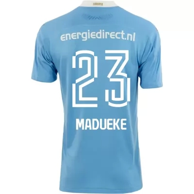 Lapset Jalkapallo Noni Madueke #23 Vieraspaita Sininen Pelipaita 2020/21 Lyhythihainen Paita